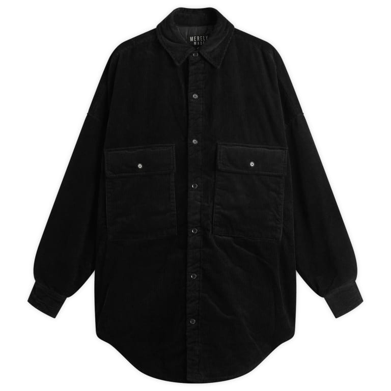 Простая вельветовая верхняя рубашка