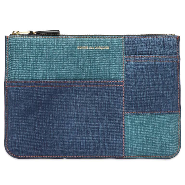 Джинсовый карманный кошелек Comme des Garçons Wallet SA5100DP