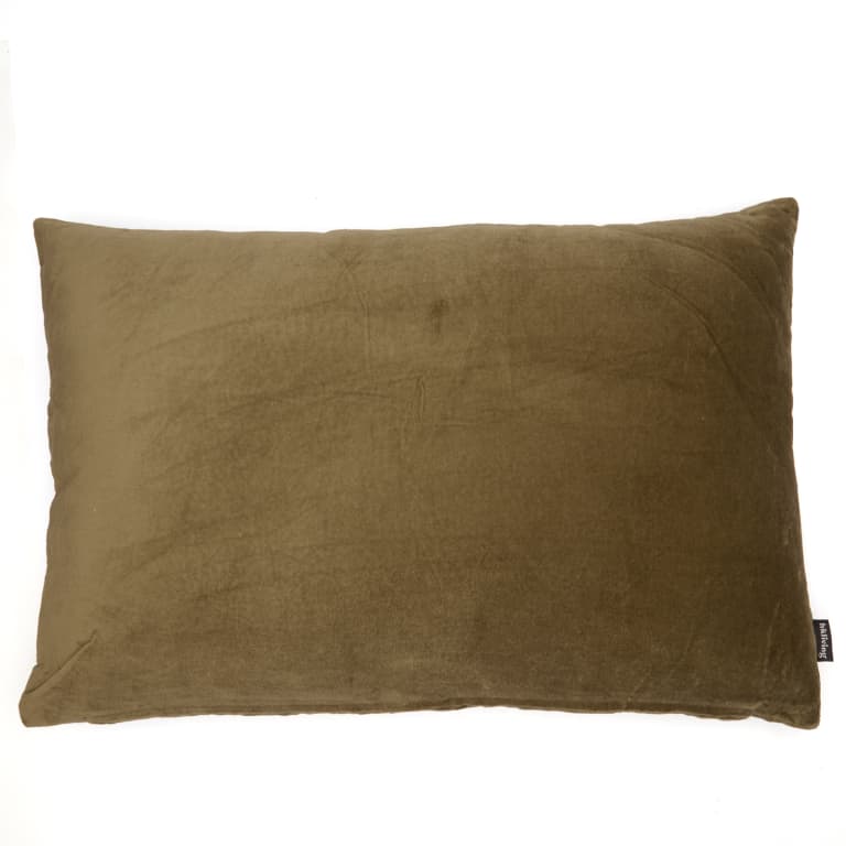 Живая бархатная подушка