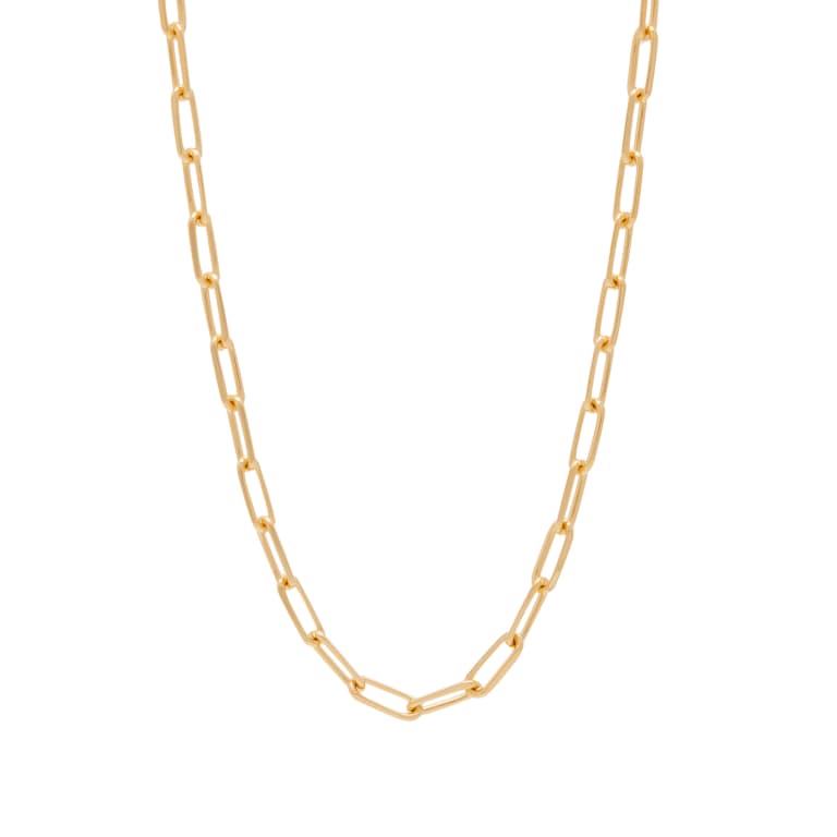 Missoma Classic Mini Short Paperclip Chain Necklace 24190₽
