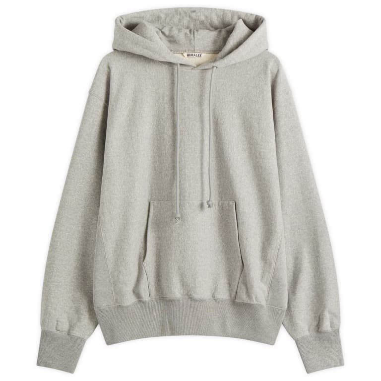 Auralee Soft Jersey Hoodie