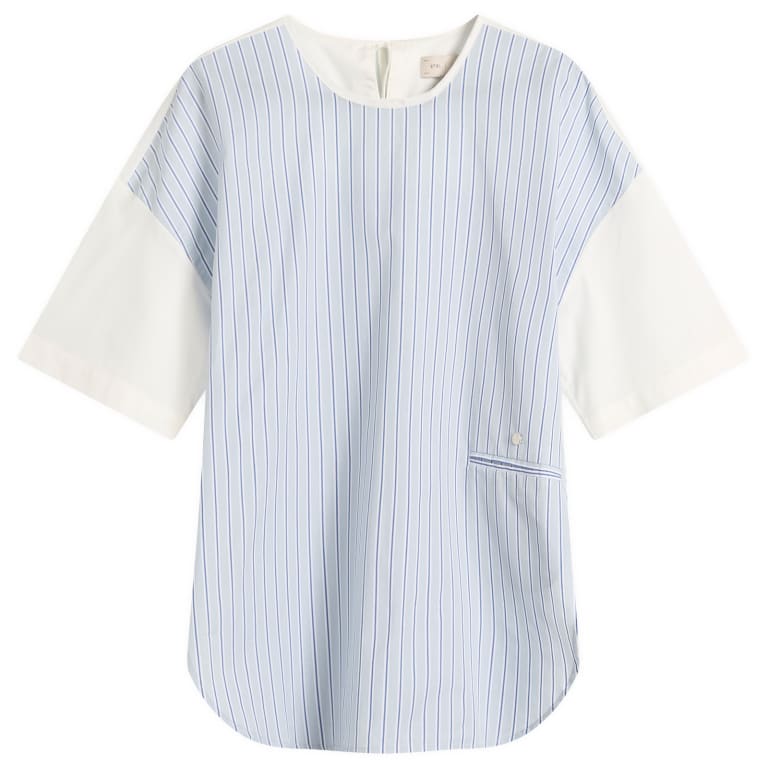 STEL Pinstripe Poplin Short-Sleeve Shirt