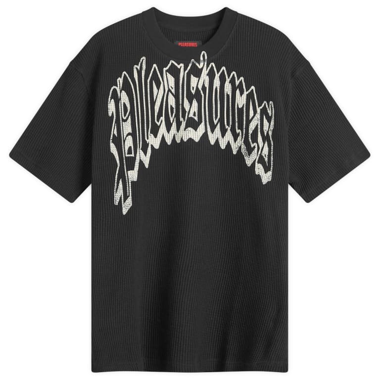 Вафельная футболка Pleasures Twitch