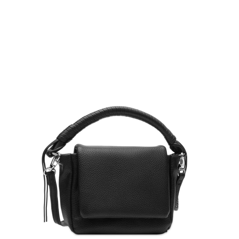 F/CE. Технологичная кожаная мини-сумка-футляр