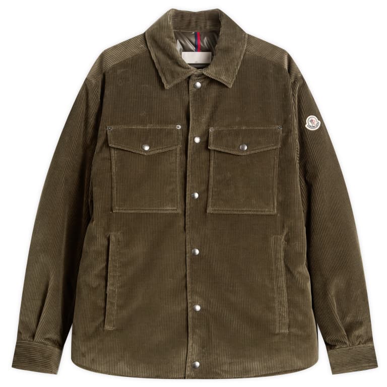 Куртка-рубашка из вельвета Moncler Ambroisie