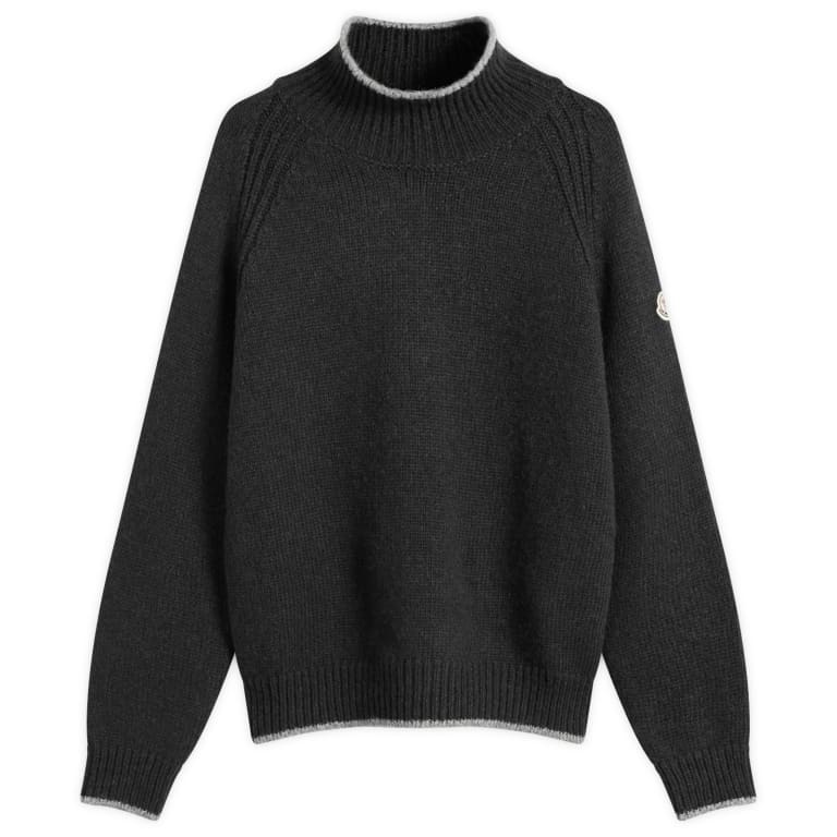 Moncler Alpaca Wool Roll Neck Jumper
