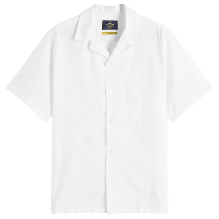 Рубашка для отдыха из португальской фланели Alqueva с жаккардовой полосой