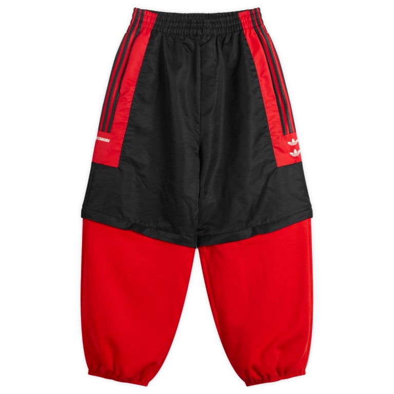 брюки adidas x Willy Chavarria Gomez застегиваются на молнию