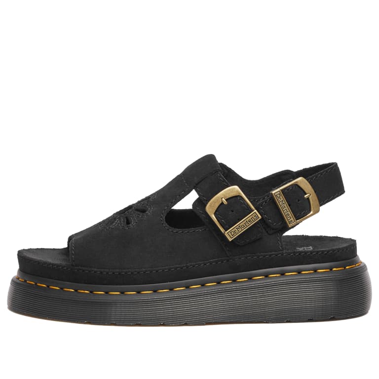 Замшевые сандалии Dr. Martens Dunnet в цветочек