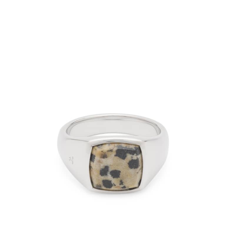 Tom Wood Kay Leopard Jasper Ring Presented by END.