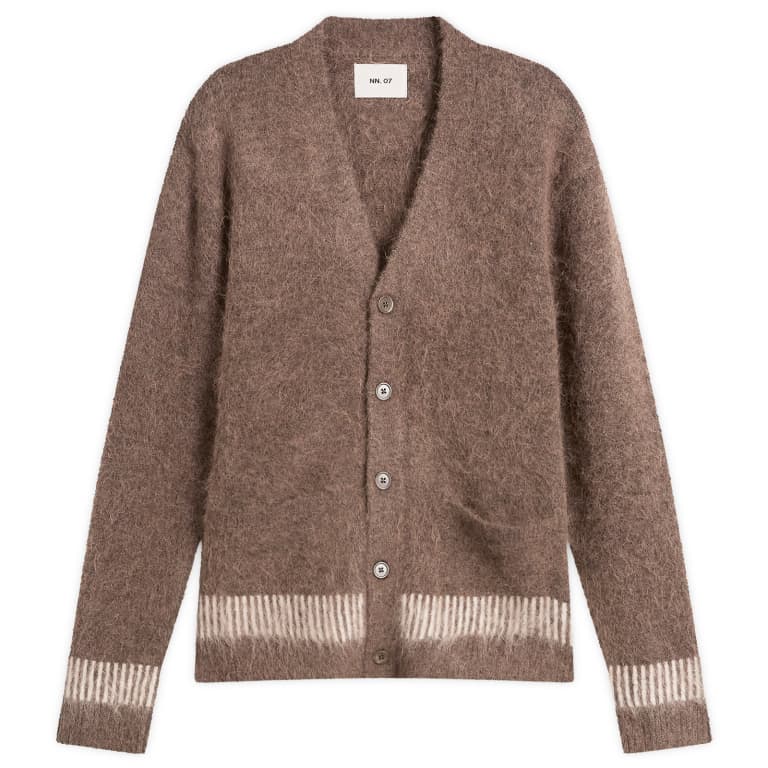 Кардиган из смеси альпаки Russell NN07
