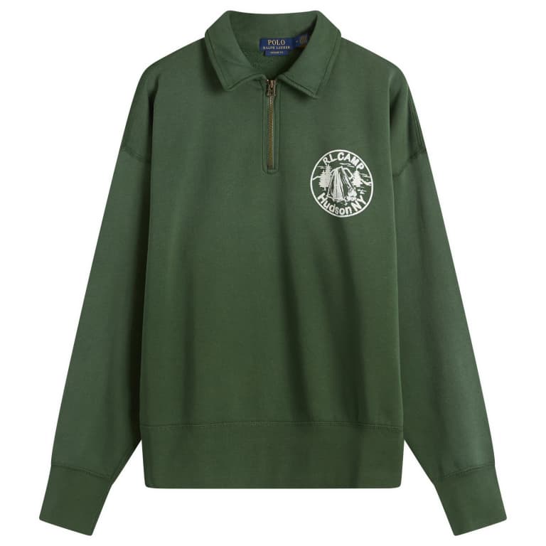Толстовка Polo Ralph Lauren Camp на молнии