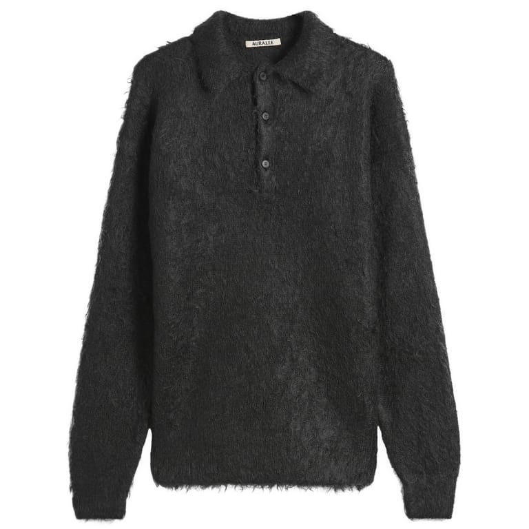 Мохеровое поло Auralee Super Kid