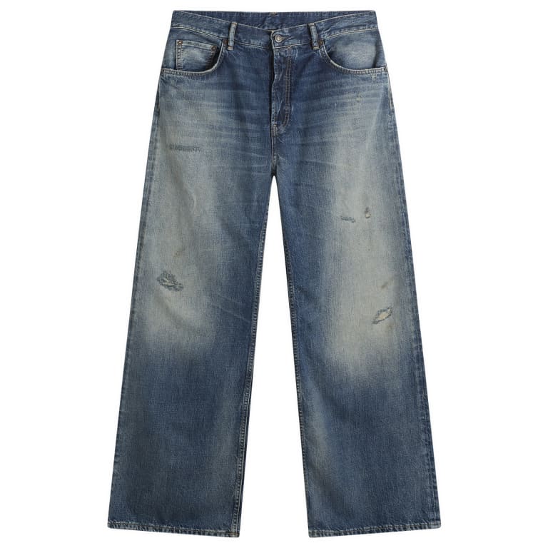 Джинсы с широкими штанинами Acne Studios 2021 Daybreak Wash