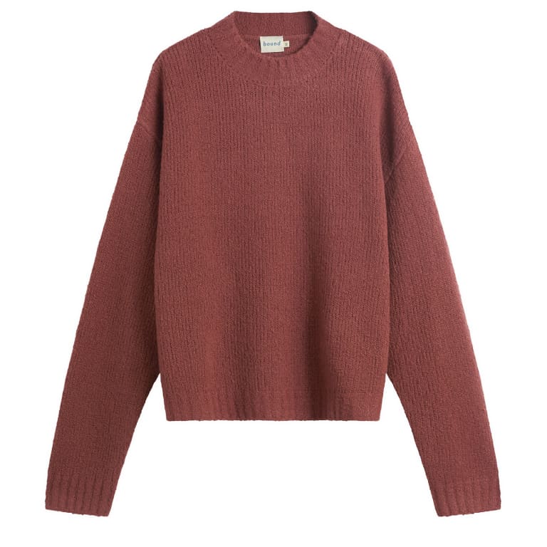 Bound Cropped Wool Jumper