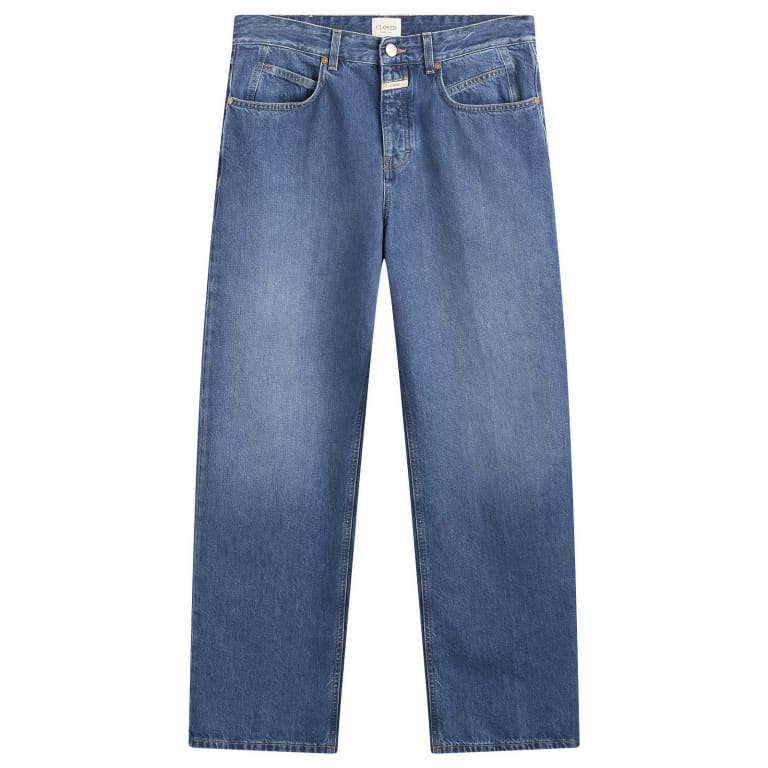 Закрытые джинсы-бойфренды Nikka