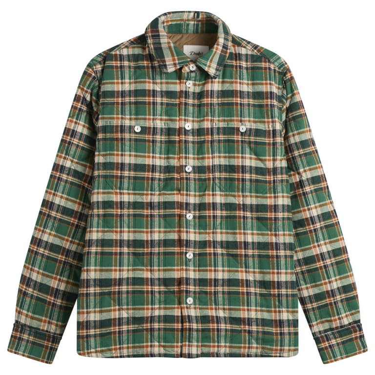 Стеганая рубашка Дрейка x Nanga