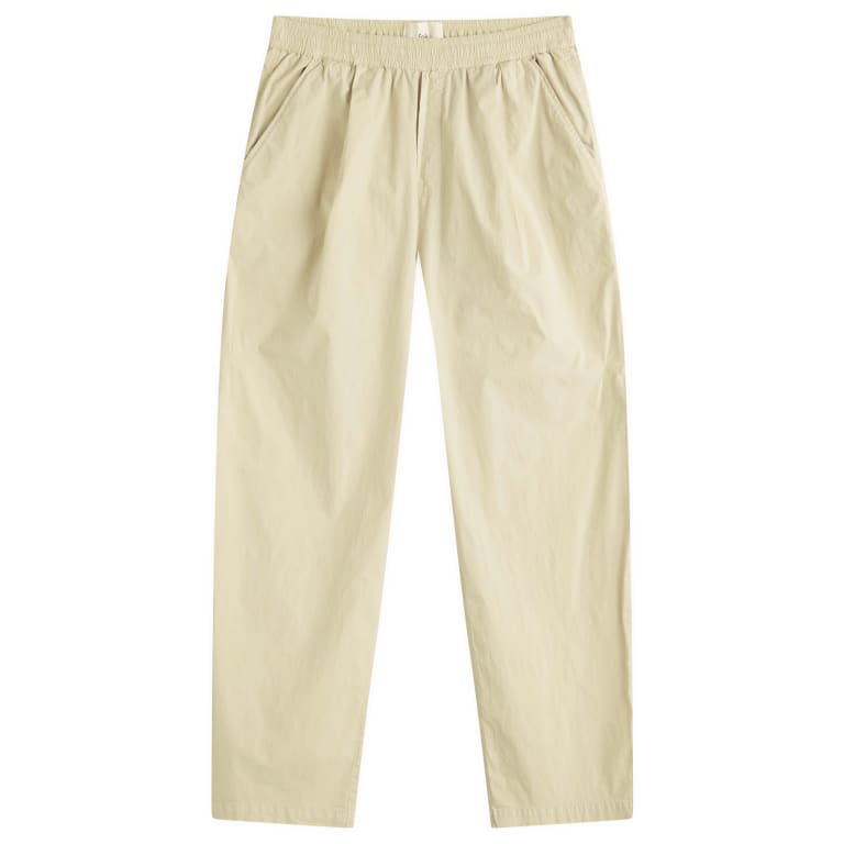 Свободные брюки в народном стиле с завязками