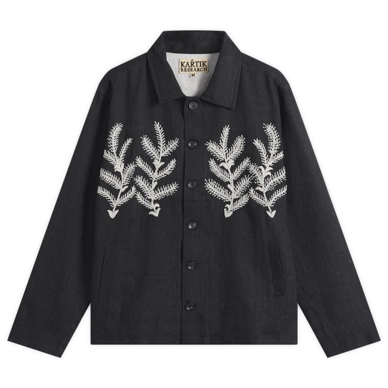 Облегающая куртка с принтом в виде блоков Kartik Research