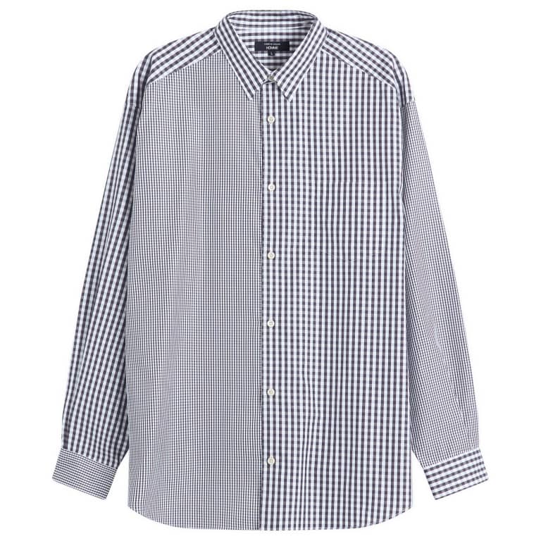 Мужская рубашка в клетку из хлопка Comme des Garçons Homme