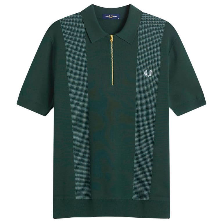 Трикотажная рубашка поло с вставками Fred Perry