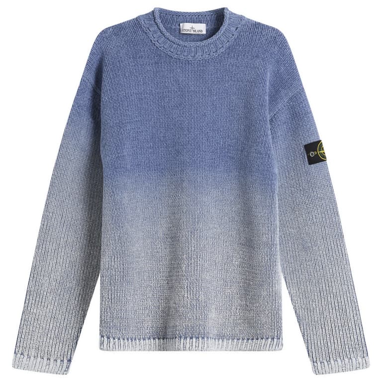 Stone Island Degrade Chenille Knit Jumper