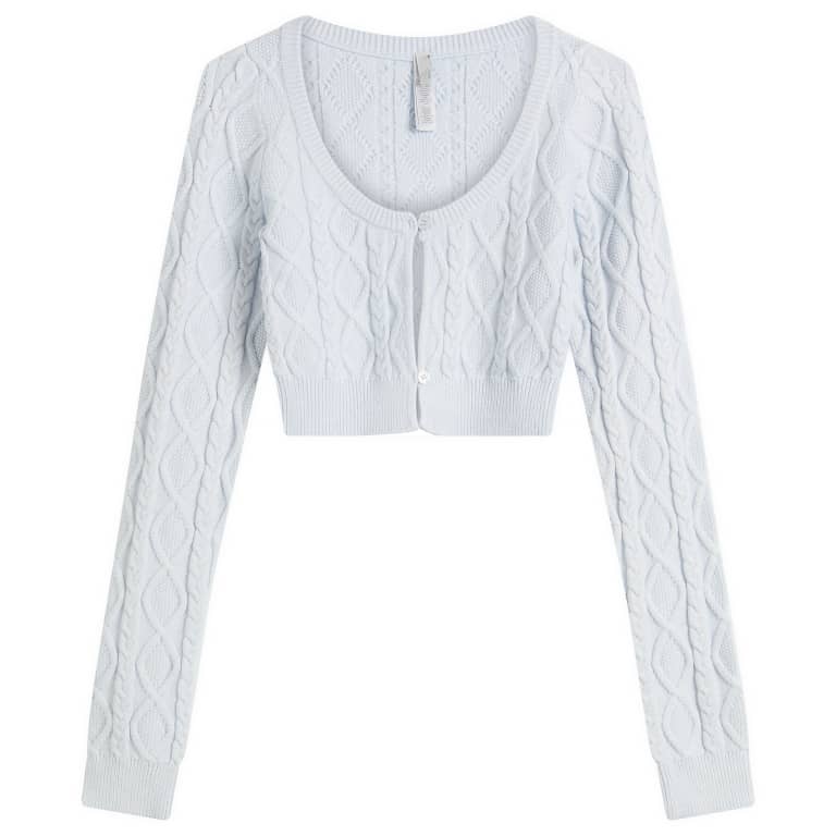 СКОЛЬЗЯЩИЙ кардиган со снежным кроликом