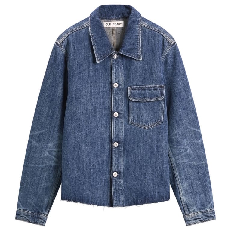 Our Legacy Cut Rebirth Denim Jacket