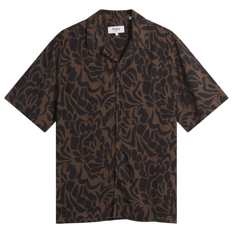 Двухцветная праздничная рубашка с цветочным принтом Wax London Didcot