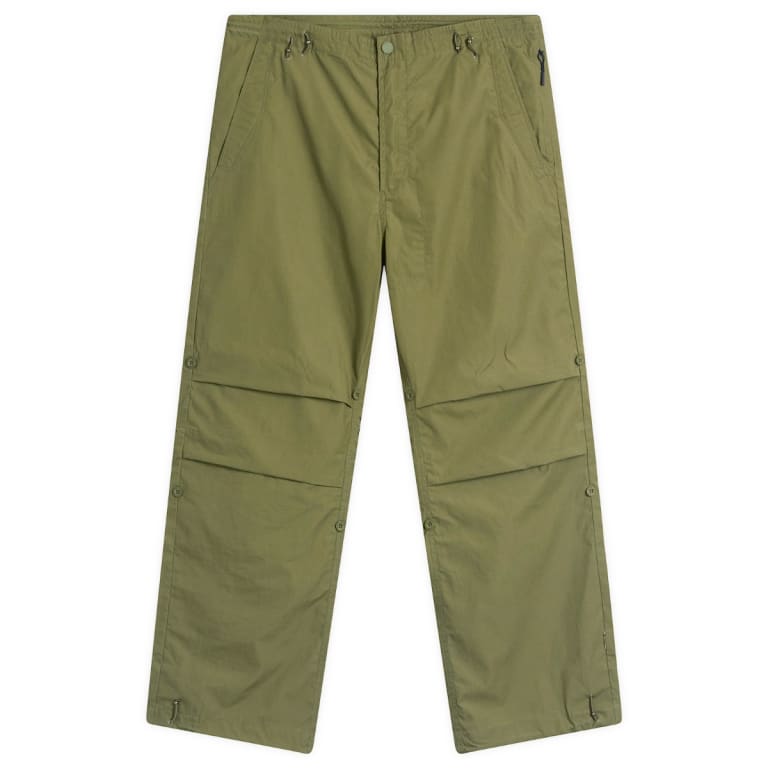 Свободные брюки с вышивкой Дракона и журавля Махариши