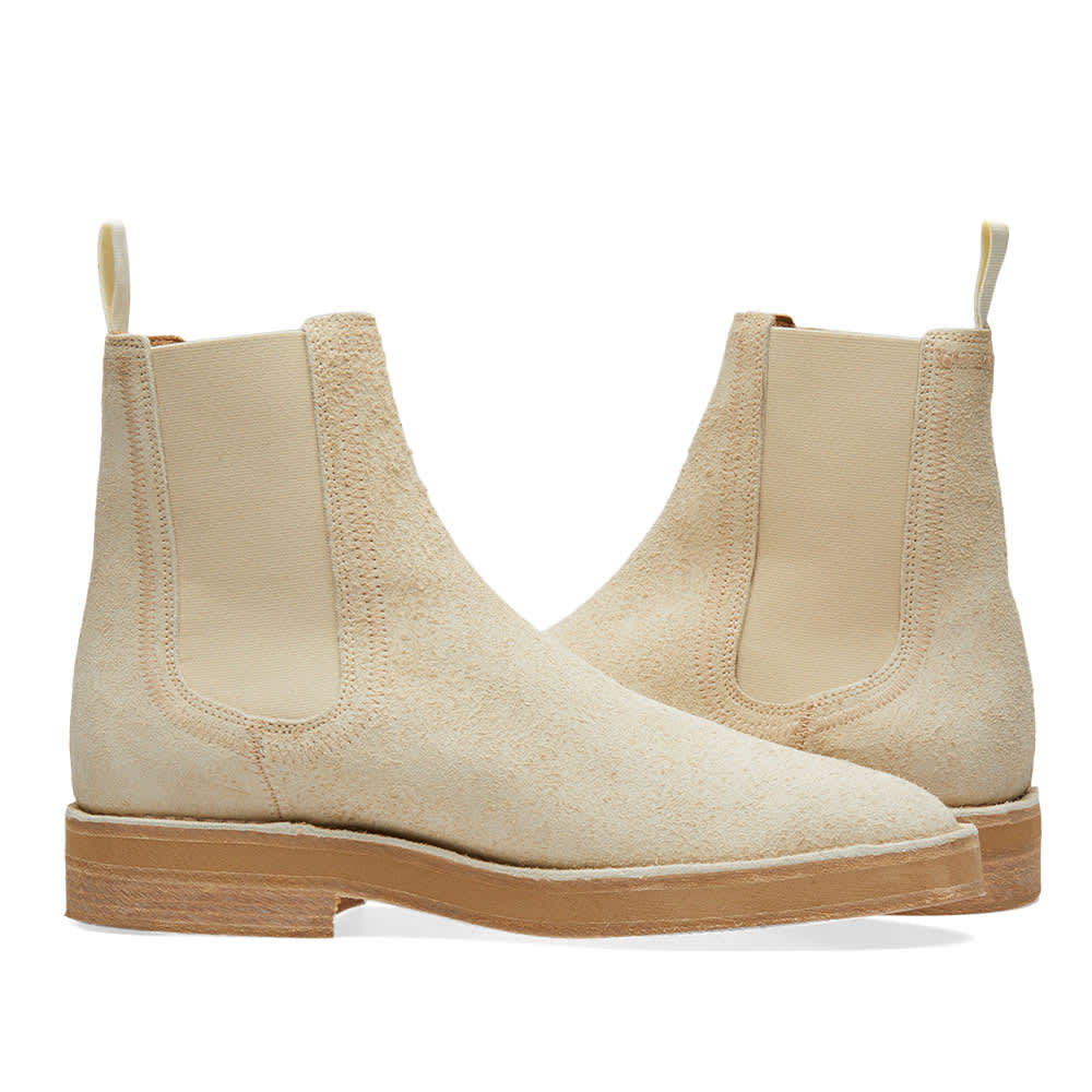 yeezy season 6 chelsea boot beige