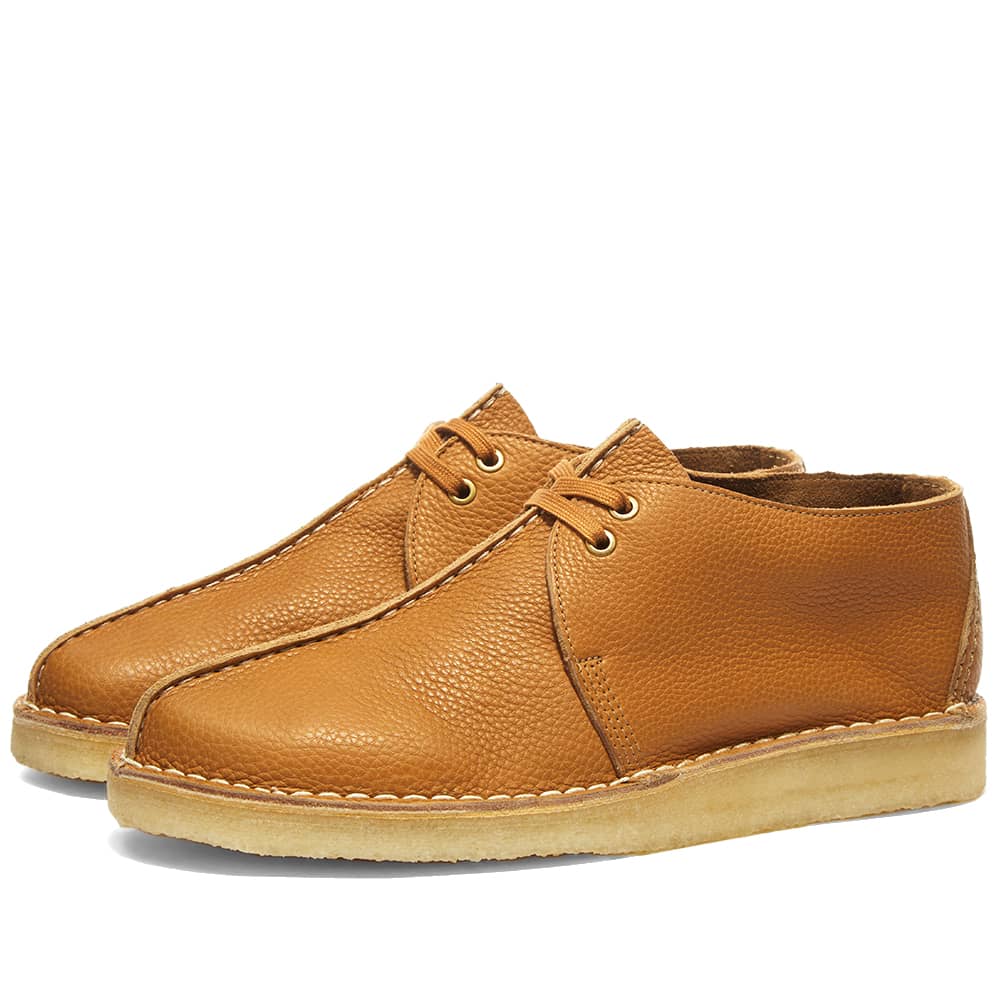 clarks desert trek tan leather