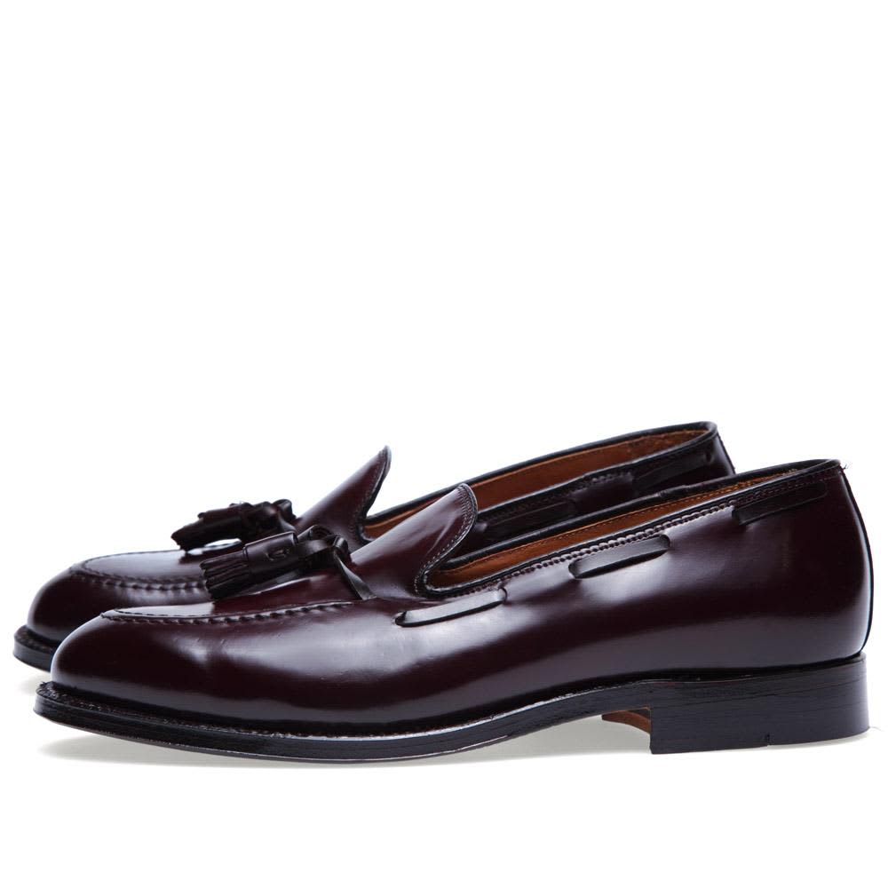 Alden 563 Original Tassle Loafer Dark Burgundy Cordovan END.
