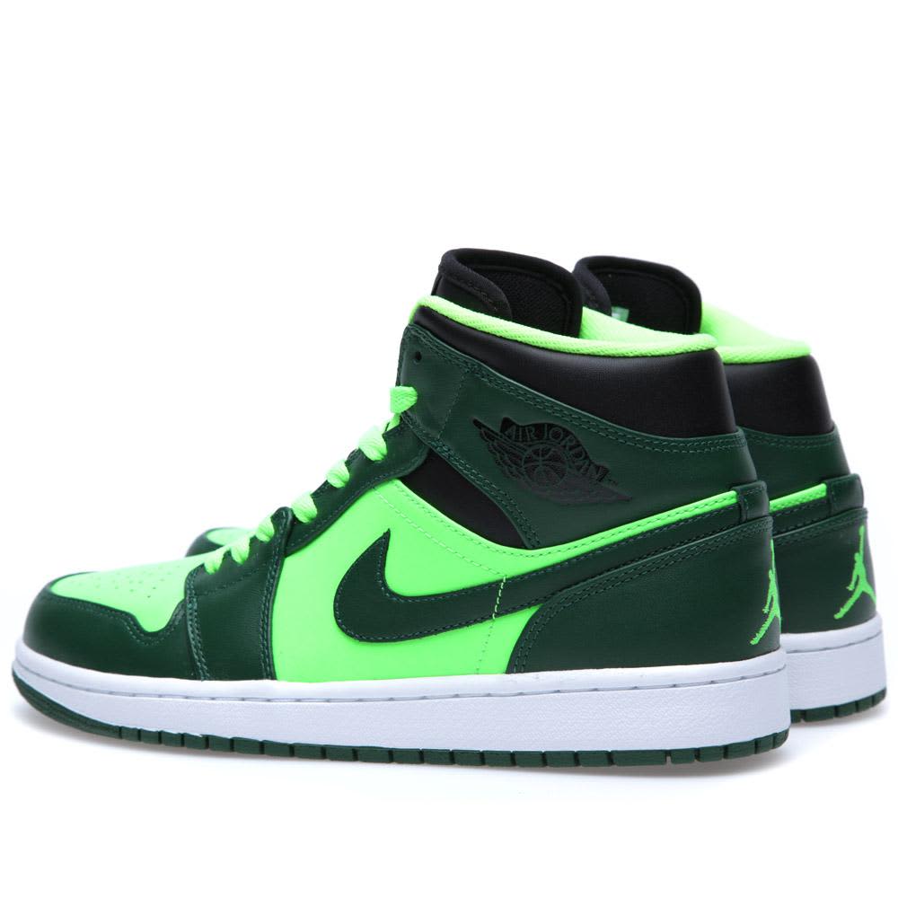 Nike Air Jordan I Mid 'Oregon' Green & Black END. (US) Nike Air Jordan I Mid 'Oregon' Green & Black END. (US)