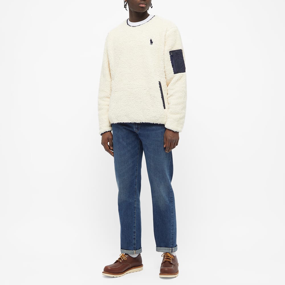 polo sherpa pullover