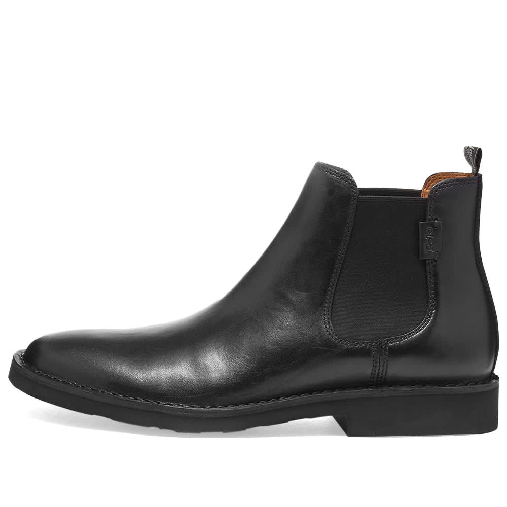 polo ralph lauren normanton leather chelsea boot