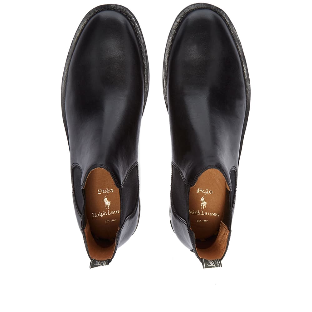 polo ralph lauren normanton leather chelsea boot