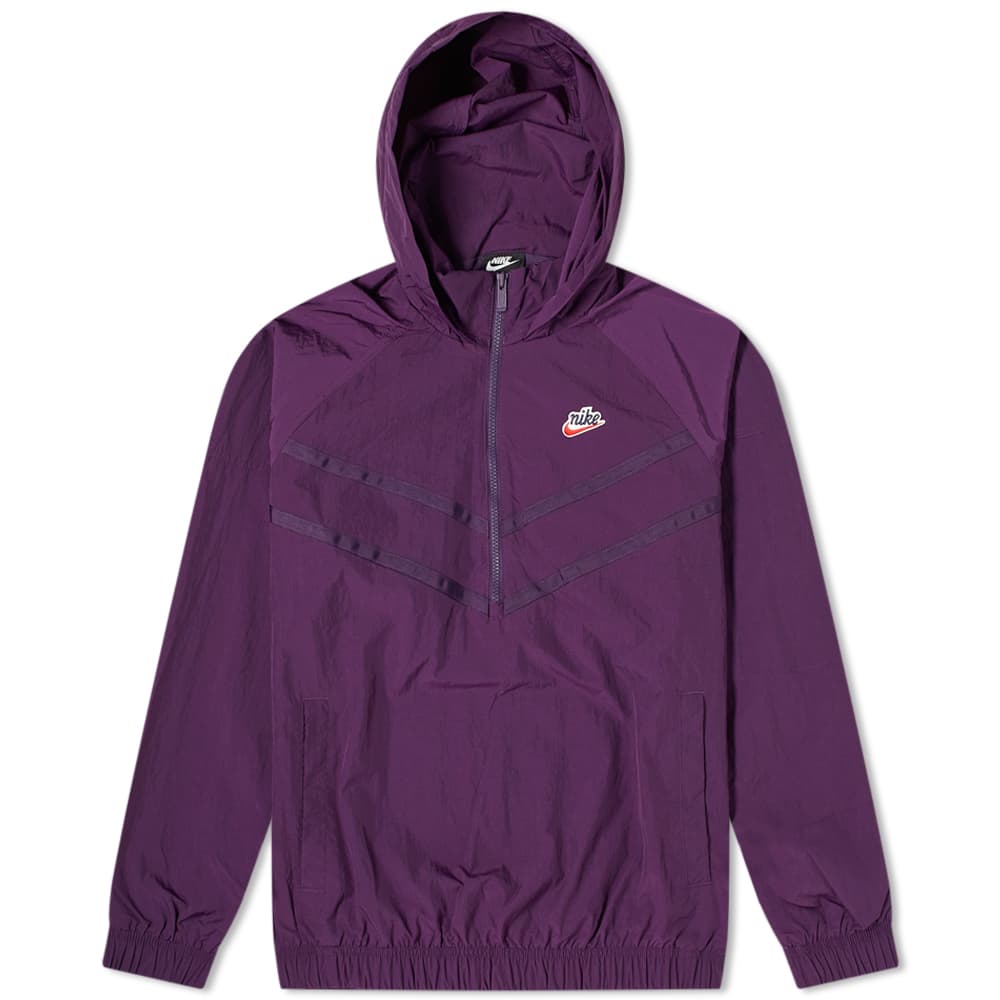 half zip nike tracksuit