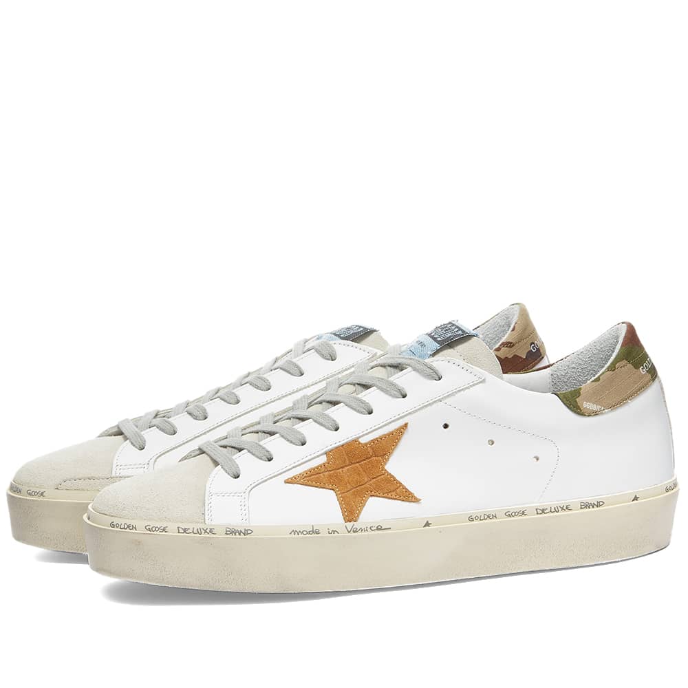 golden goose camo sneakers