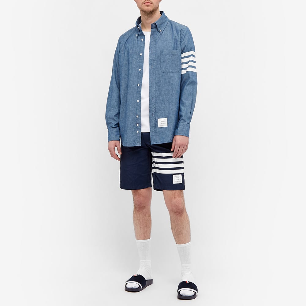 thom browne chambray shirt