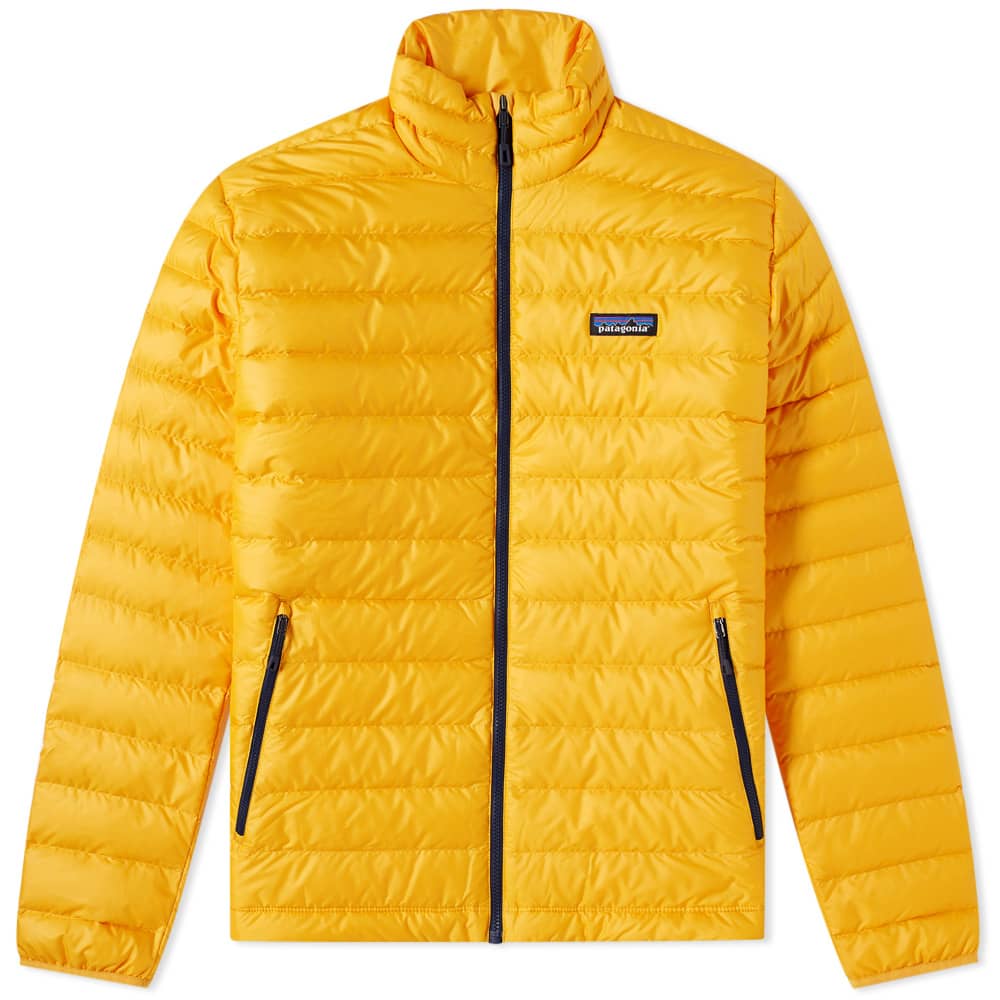 patagonia yellow sweater