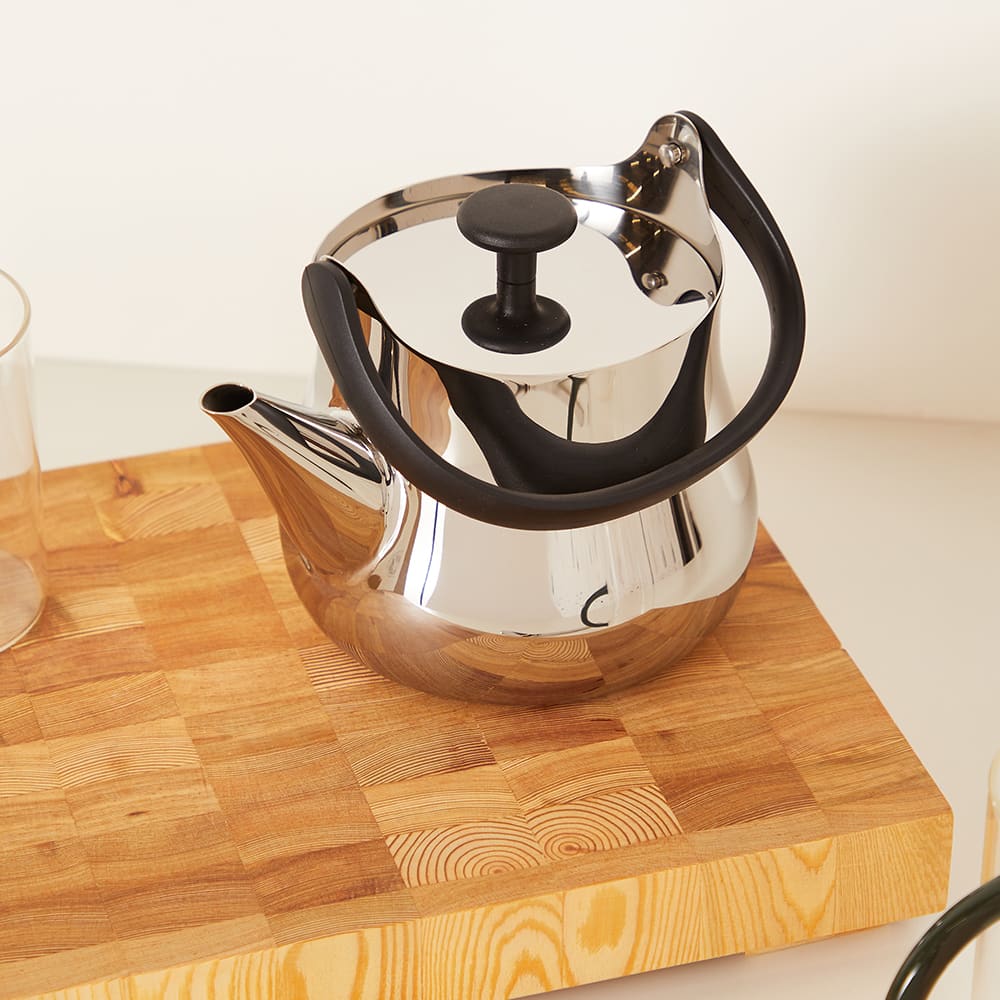 Alessi Cha Teapot Stainless Steel END. (NL)