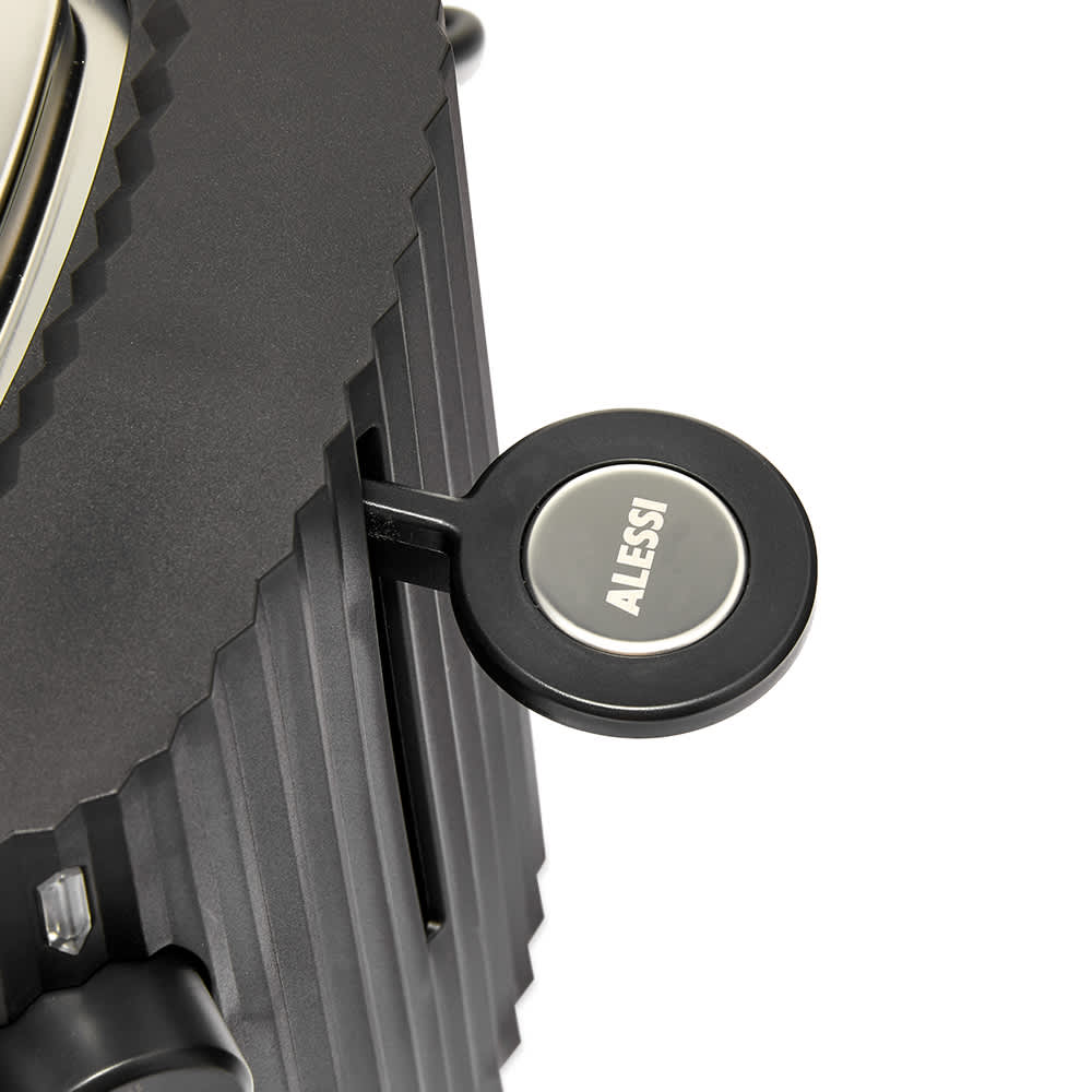 Alessi Plisse Toaster Black END. (IE)