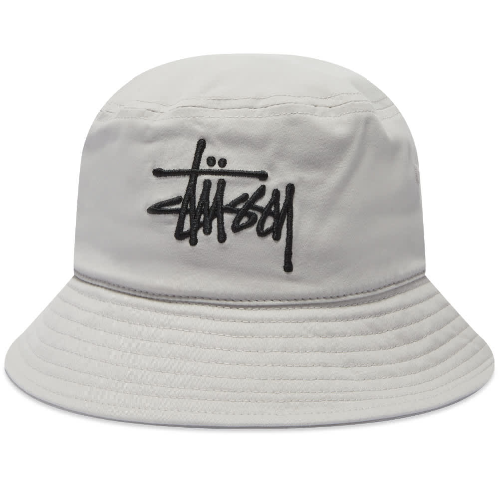 Stussy Brushed Big Basic Bucket Hat Bone END. (NZ)