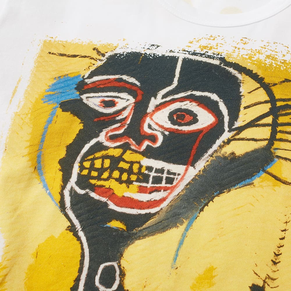 Comme des garcons shirt jean-michel basquiat print tee clearance