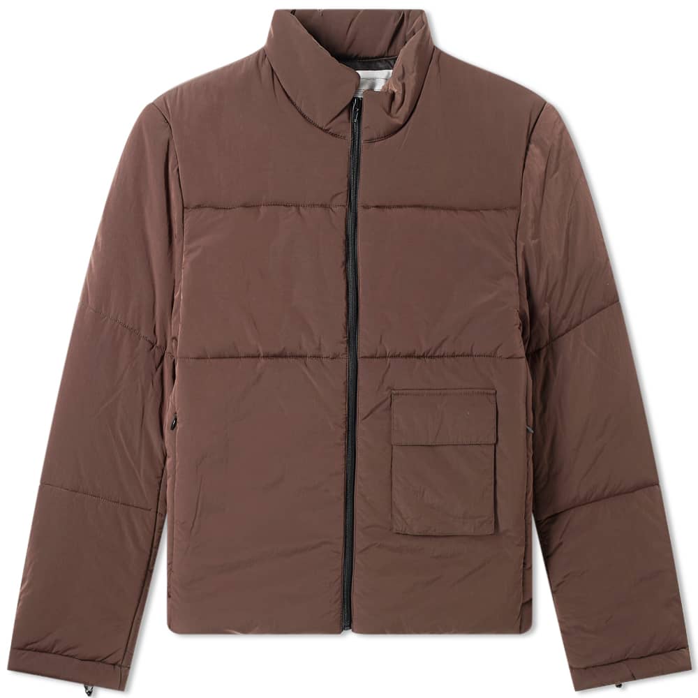 Oakley x Samuel Ross Metal Detail Quilted Jacket Brown END. (NZ)