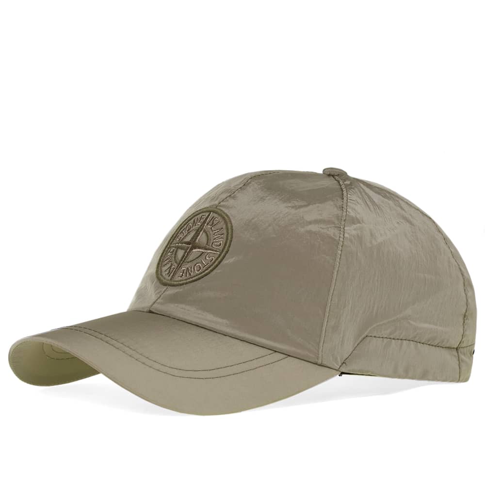 Stone Island Nylon Metal Baseball Cap Olive | END. (HK)