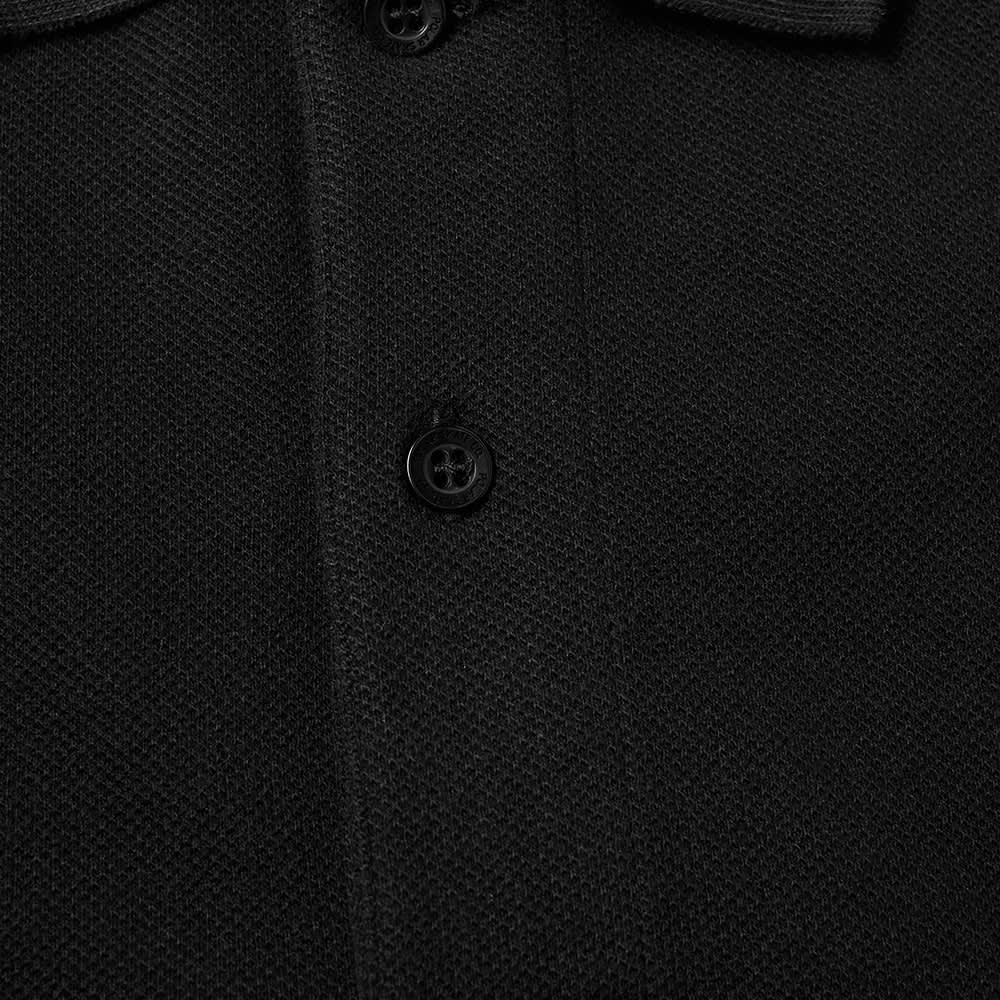 polar zip pique shirt