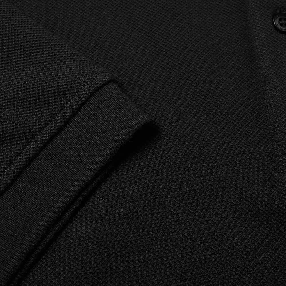 polar zip pique shirt