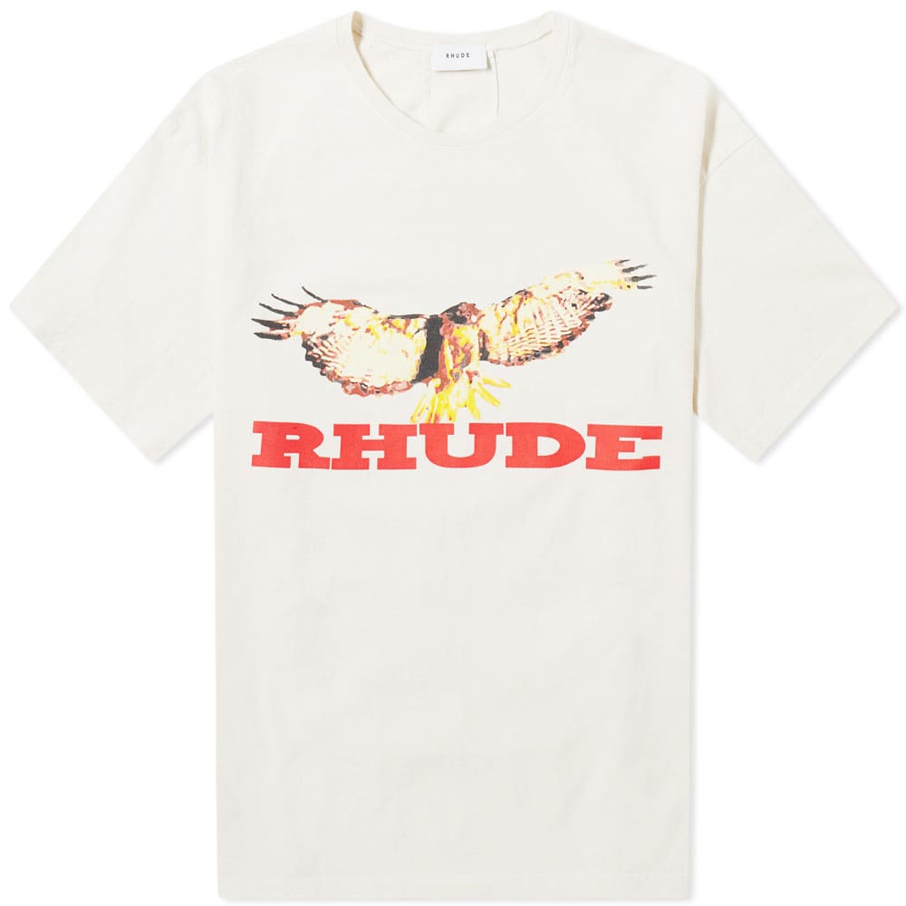 rhude owl tee